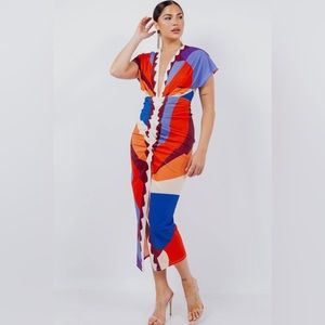 🌹 La Bella Graciela 🌹 Multi-Colored Dress (S)